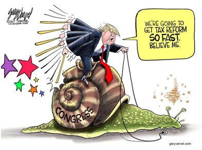 Cartoonist Gary Varvel: Trump's tax reform promise